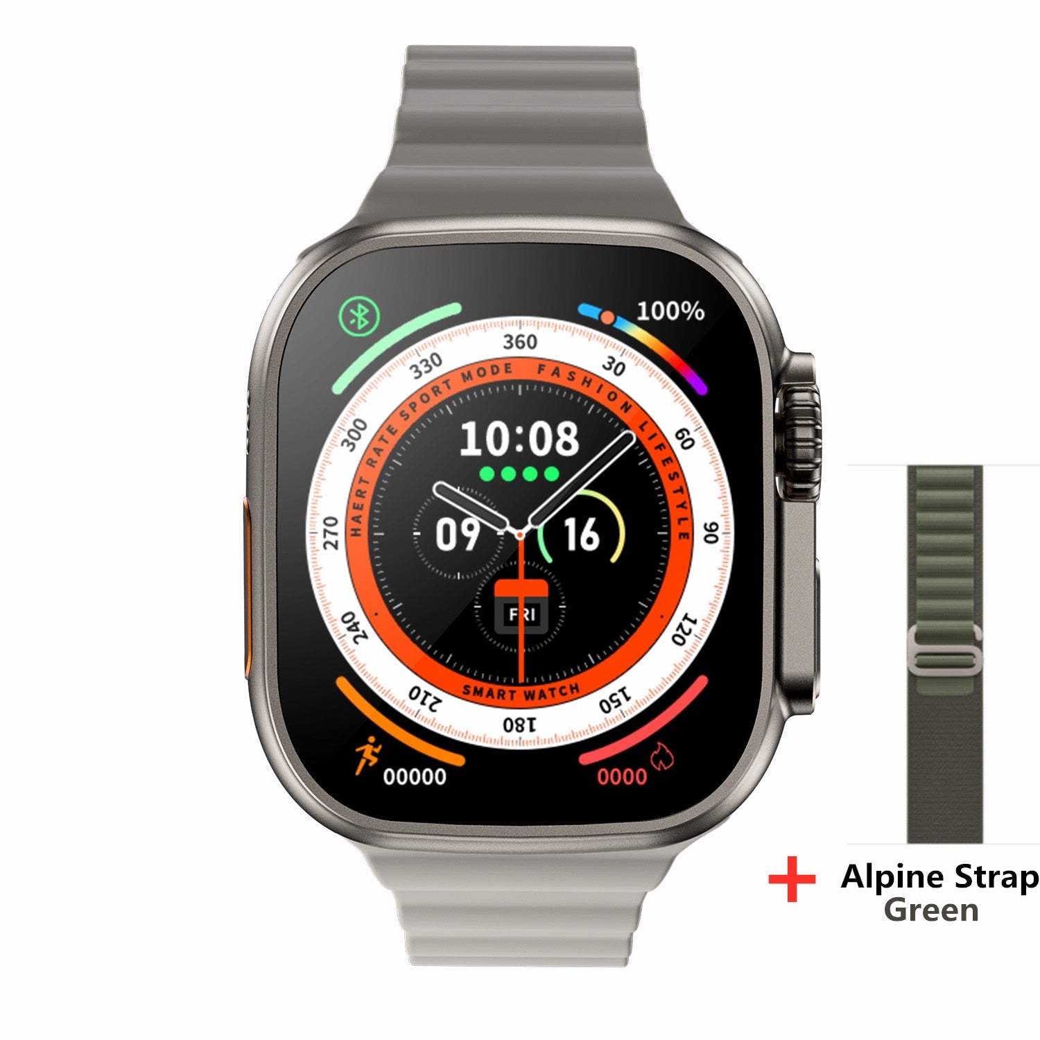 2022 Z8 Ultra MAX Smart Watch Series 8 Titanium Alloy 1:1 49mm Case Bluetooth Call NFC ECG IP68 Waterproof Smartwatch Men - Executive-Skincare