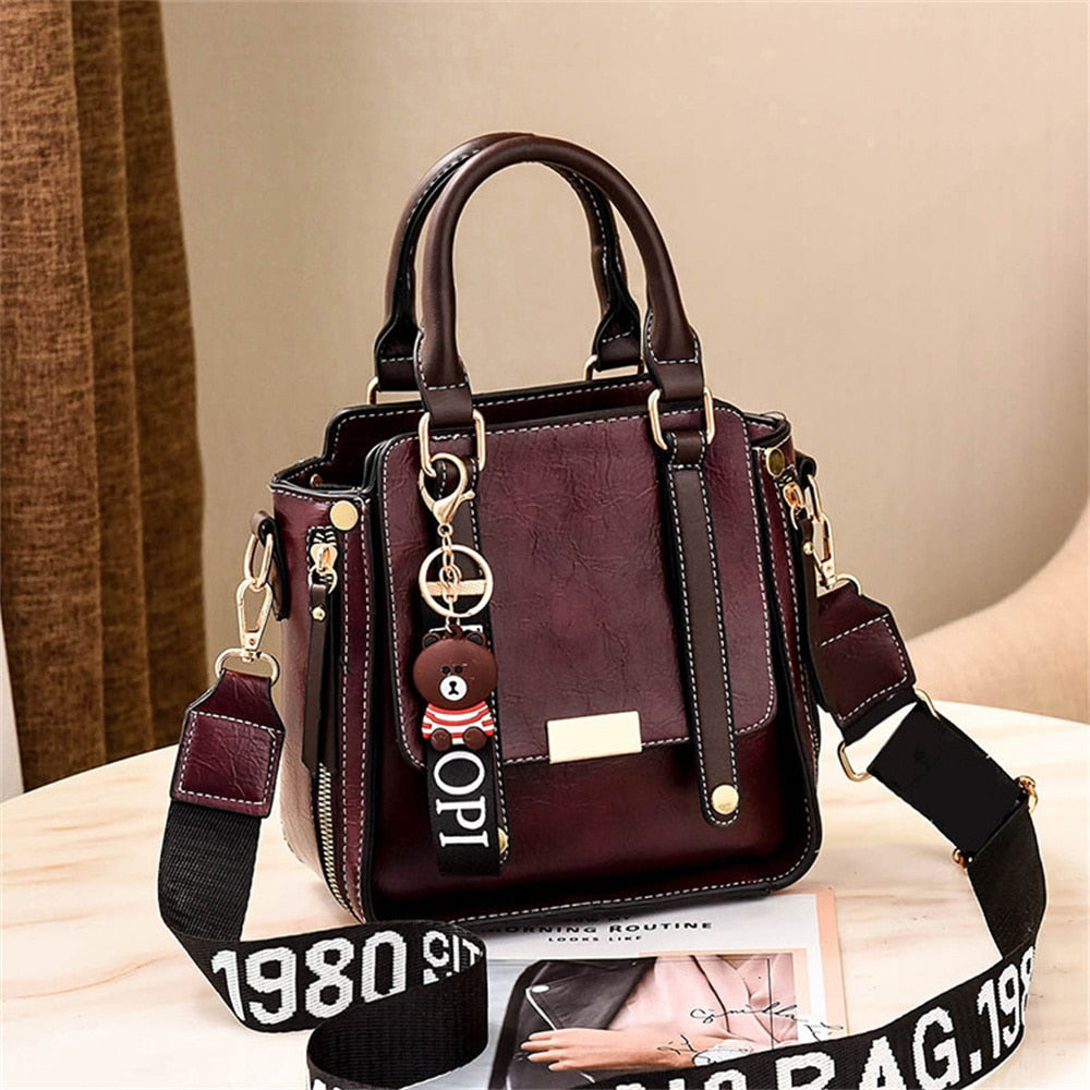 Women&#39;s Bag 2022 Trend Handbags Designer Luxury Bags Boston Ladies Handbags Leather Shoulder Crossbody Bags Fashion Tote Bags - Executive-Skincare