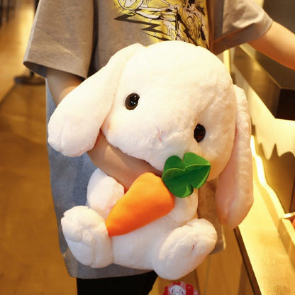 43cm Cute Stuffed Rabbit Plush Toy Soft Toys cushion Bunny Kid Pillow Doll Birthday Gifts for Children Baby Accompany Sleep Toy - Executive-Skincare