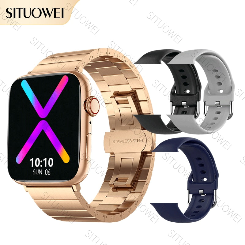 SITUOWEI 1.9 Inch HD Smart Watch 2022 Men Women Smartwatch NFC Door Access Control Unlocking Bluetooth Calls Fitness Bracelet - Executive-Skincare