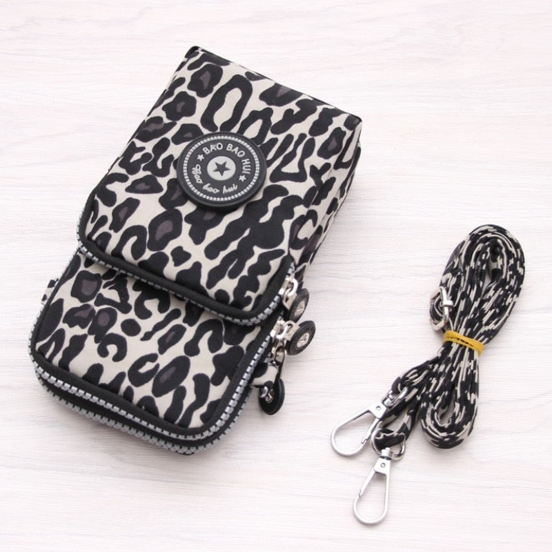 Small Shoulder Bags Nylon Women Mobile Phone Bags Mini Female Messenger Purse Lady Wallet New 2022 Female CrossBody Bag - Executive-Skincare