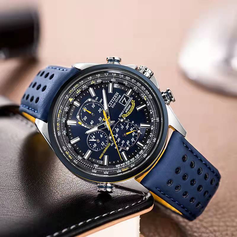 CITIZEN Men Watches Luxury Trend Quartz Clock Luminous Calendar Waterproof Multi Function Fancy Round Automatic Watch Stainless - Executive-Skincare