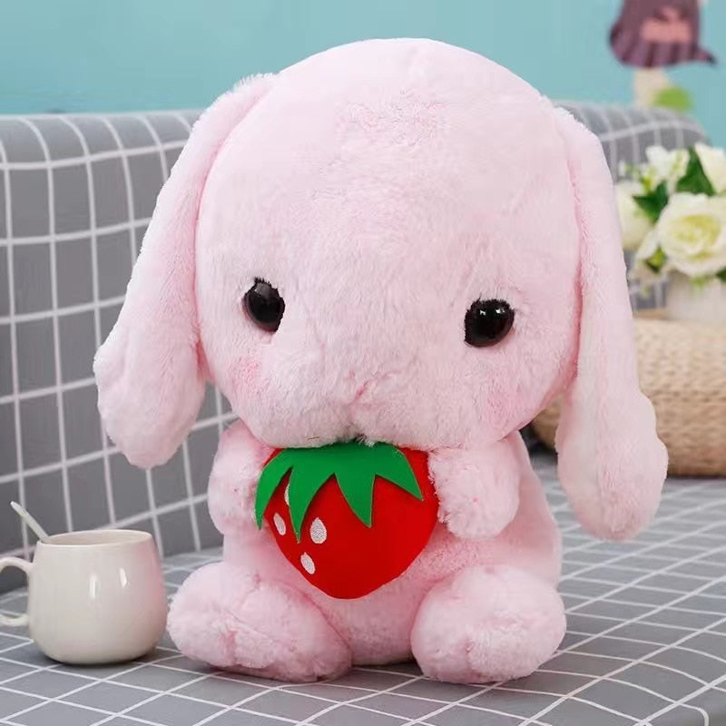 43cm Cute Stuffed Rabbit Plush Toy Soft Toys cushion Bunny Kid Pillow Doll Birthday Gifts for Children Baby Accompany Sleep Toy - Executive-Skincare