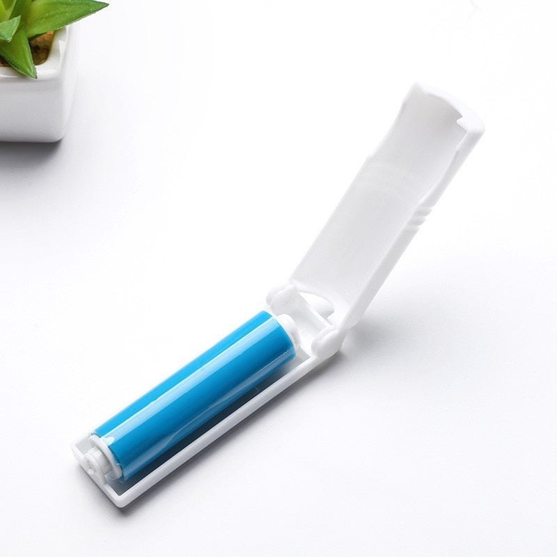 Reusable Lint Remover Clothes Dust Wiper Cat Dog Comb Shaving Hair Pet Hair Remover Brush Washable Sticky Roller Cleaning tools - Executive-Skincare