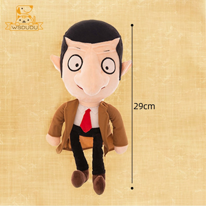 Fun Mr Bean Teddy Bear Comedy Cartoon Stuffed Plush Toys Adorable Movie Figure Cute Brown Animals Dolls Soft For Children Gifts - Executive-Skincare