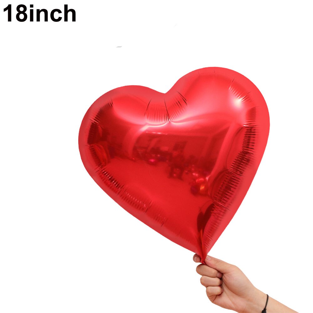 Big Red Heart Balloons Love Bear Balloons Romantic Decorations Teddy Bear Balloons Valentines Balloons Wedding Party Decortion - Executive-Skincare