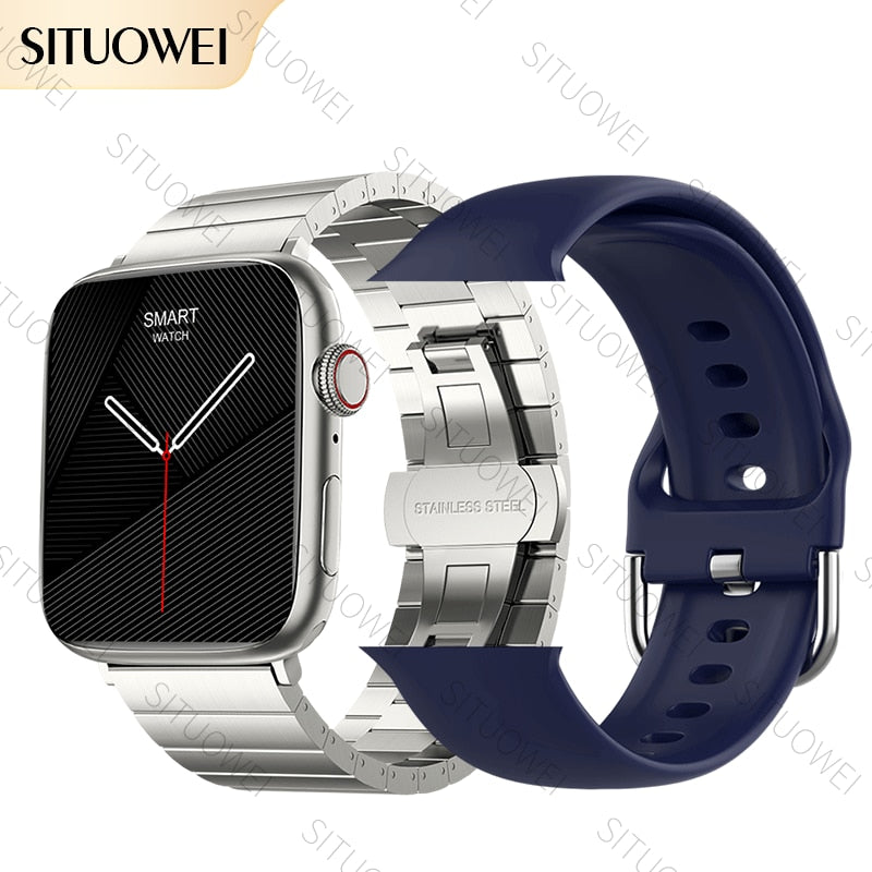 SITUOWEI 1.9 Inch HD Smart Watch 2022 Men Women Smartwatch NFC Door Access Control Unlocking Bluetooth Calls Fitness Bracelet - Executive-Skincare