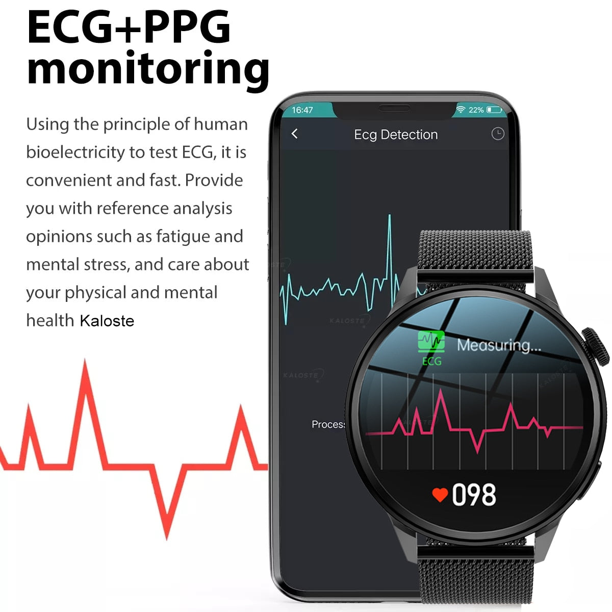 2022 New NFC Smart Watch Men Smart Bluetooth Call Sport GPS Track Smartwatch Women Heart Rate ECG PPG Smartwatch For Android ios - Executive-Skincare