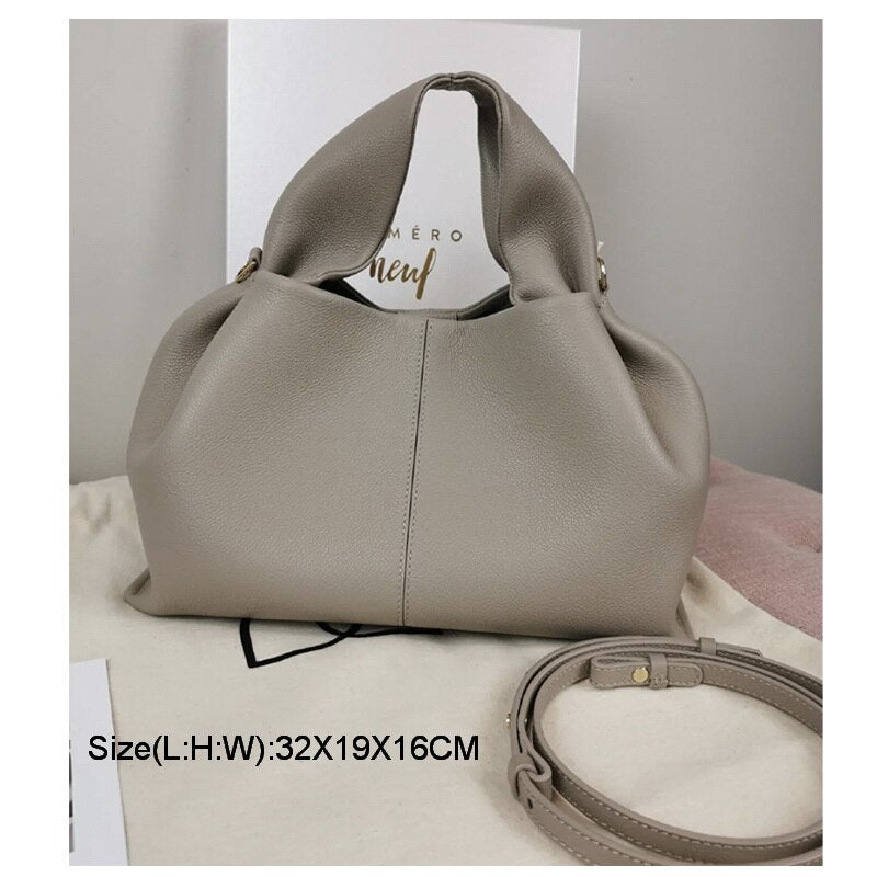 FUNMARDI Fashion Brand Women Handbag Small Bucket Bag Solid Female Crossbody Bag High Quality PU Leather Shoulder Bags WLHB2706 - Executive-Skincare