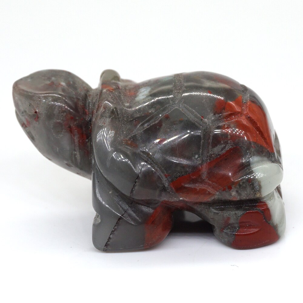 1.5&quot; Tortoise Statue Natural Gemstone Carving Healing Crystal Animals Figurines Reiki Stones Decoration Wholesale - Executive-Skincare