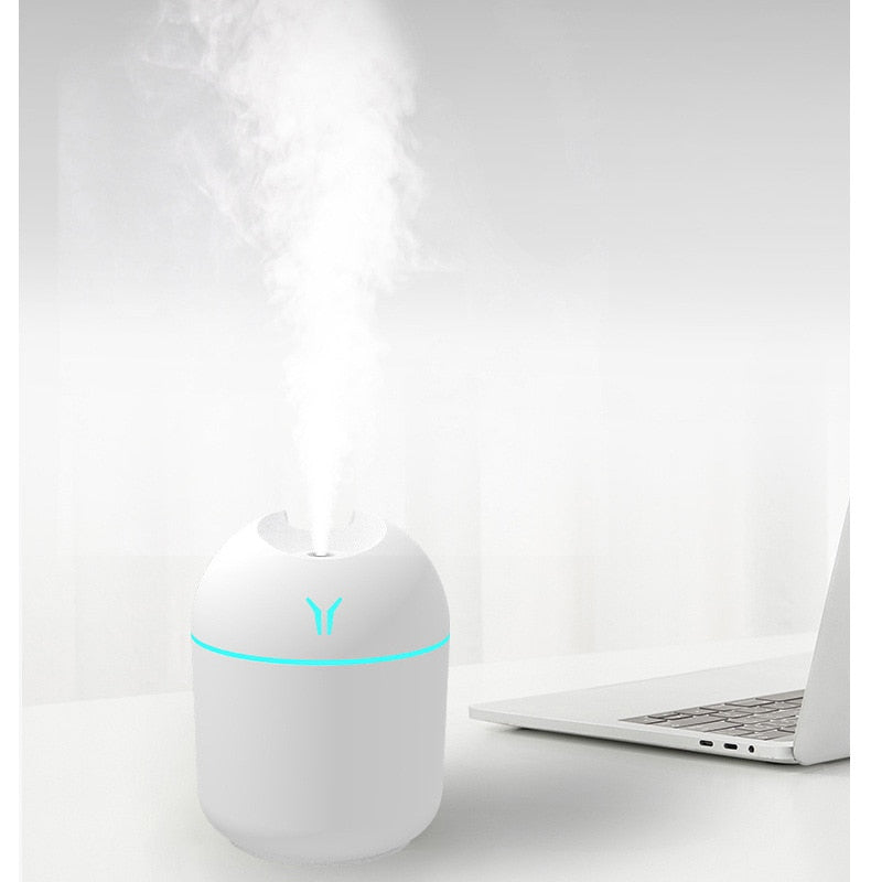 Humidifier USB Mute Humidifier Aromatherapy Desk Bedroom Desktop Portable Large Spray Car Purifier - Executive Quality Store