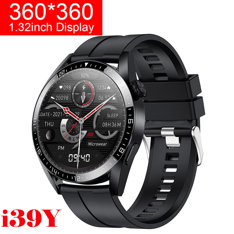 2022 Smart Watch Men Android GT3 1.5 inch Always Display Bluetooth Call IP68 Wateroproof Smartwatch for Men Huawei Xiaomi Iphone - Executive-Skincare