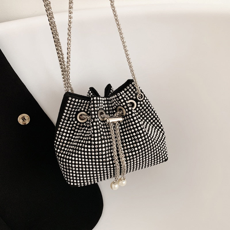 Bright Diamond Luxury Designer Handbag Bucket Bag Handbags for Women Design Tote Bags Bolsas Women&#39;s 2022 Trend - Executive-Skincare