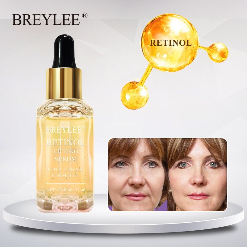 Retinol Lifting Serum Anti-Aging Collagen Essence Firming Facial Essential Oil Remove Wrinkles Fine Lines Tightening Skin Care - Executive-Skincare