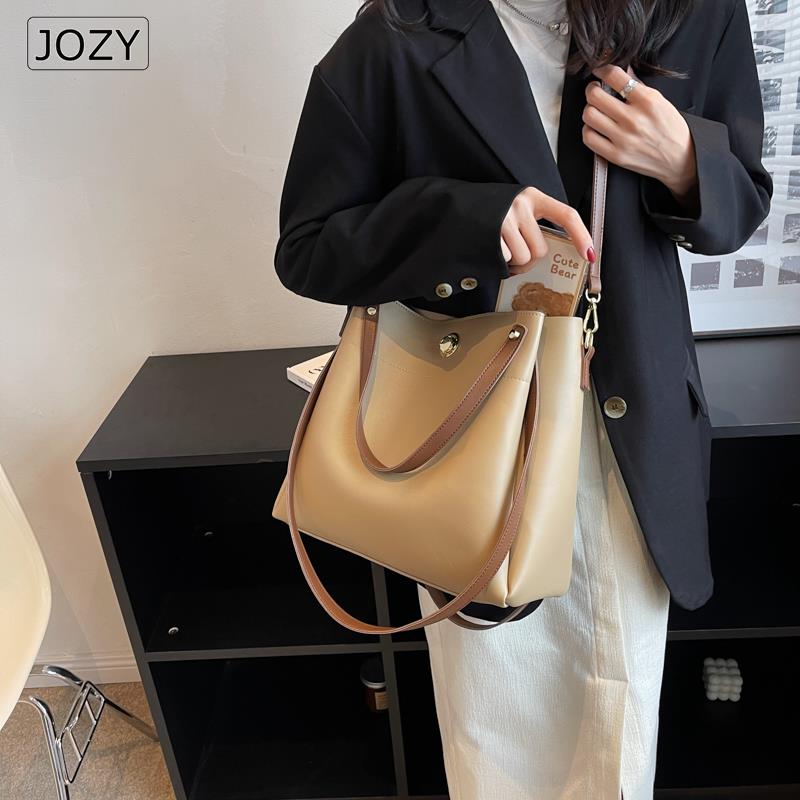 JOZY Totes Bags For Women 2022 Trend Fashion Design Leather Shoulder Side Bag Female New Crossbody Purse Luxury Ladies Shopping - Executive-Skincare