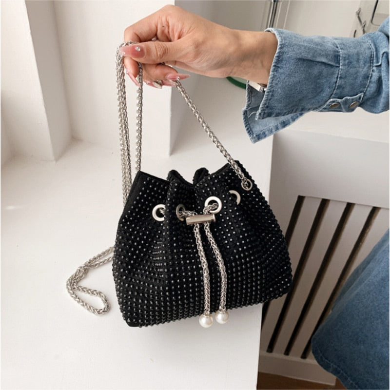 Bright Diamond Luxury Designer Handbag Bucket Bag Handbags for Women Design Tote Bags Bolsas Women&#39;s 2022 Trend - Executive-Skincare