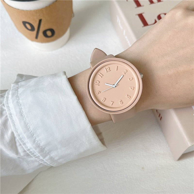 Women&#39;s Watches Brand Sport Style Fashion Ladies Watch Leather Watch Women Girls Female Quartz Wristwatches Montre Femme - Executive-Skincare