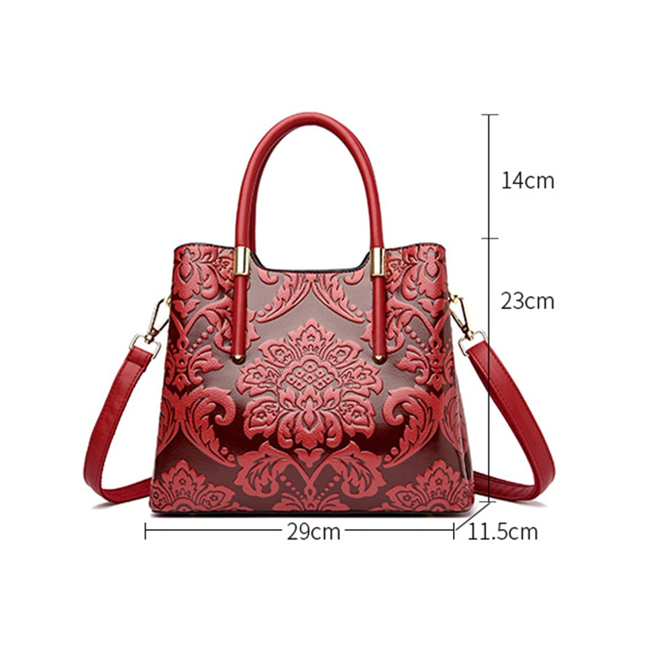 Fashion New High Quality Crossbody Bags Female Tote Bag Ladies Purses and Handbags Luxury Designers Pu Leather Shoulder Bags Sac - Executive-Skincare