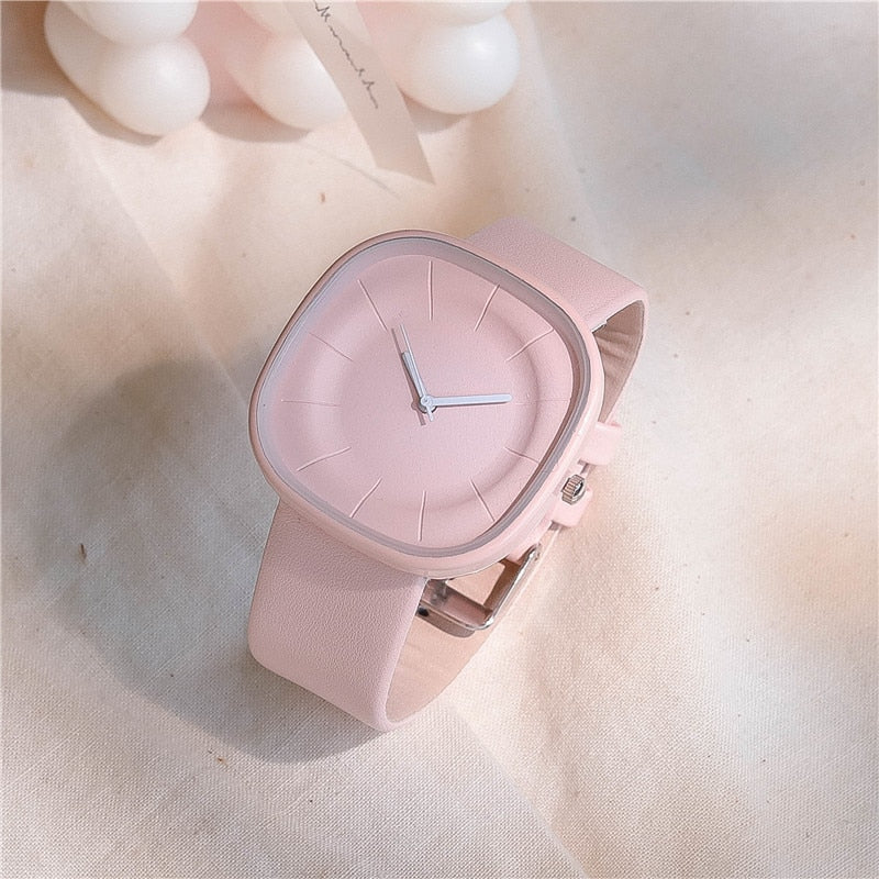 Women&#39;s Watches Brand Sport Style Fashion Ladies Watch Leather Watch Women Girls Female Quartz Wristwatches Montre Femme - Executive-Skincare