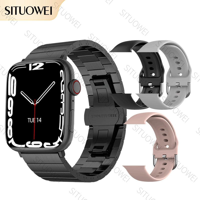 SITUOWEI 1.9 Inch HD Smart Watch 2022 Men Women Smartwatch NFC Door Access Control Unlocking Bluetooth Calls Fitness Bracelet - Executive-Skincare