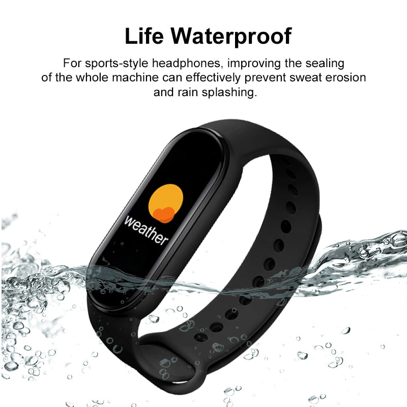 M6 Smart Watch Men Women Fitness Sports Smart Band Fitpro Version Bluetooth Music Heart Rate Take Pictures Smartwatch For Xiaomi - Executive-Skincare