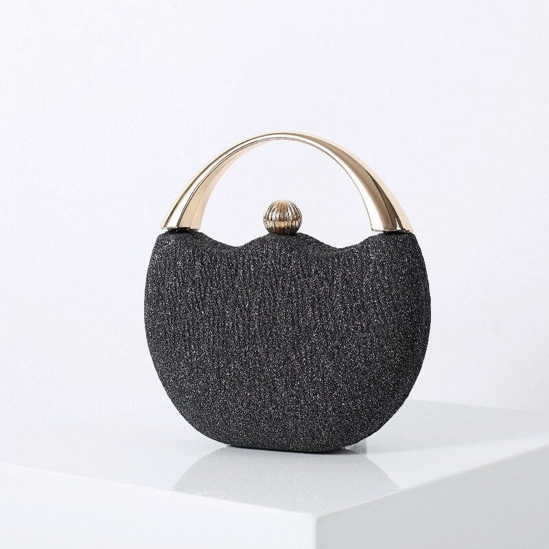 Wedding Clutch Bag Luxury Handbags For Women Elegant Round Shoulder Bag Female Small Party Evening Clutch Bag Purse Sac A Main - Executive-Skincare