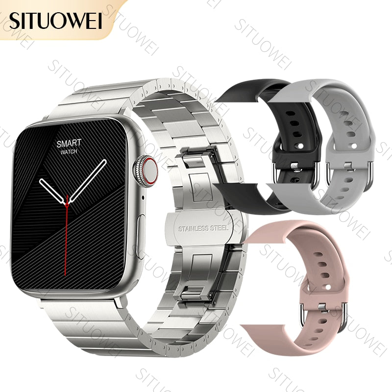 SITUOWEI 1.9 Inch HD Smart Watch 2022 Men Women Smartwatch NFC Door Access Control Unlocking Bluetooth Calls Fitness Bracelet - Executive-Skincare