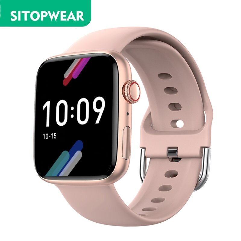 Men Women Smart Watch Bluetooth Calls Smartwatch Heart Rate Monitor Sport Fitness Bracelet Custom Watch Face Wireless Charging - Executive-Skincare