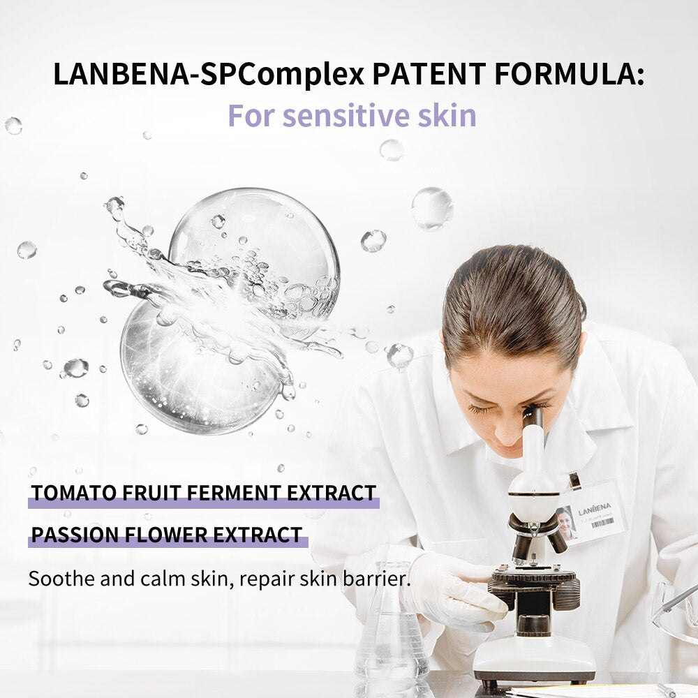 LANBENA Niacinamide Face Serum Facial Whitening Anti Aging Wrinkle Hyaluronic Acid Moisturizing Shrink Pores Serum Skin Essence - Executive-Skincare