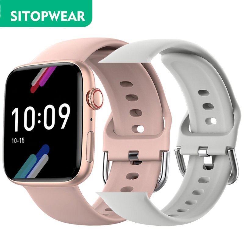 Men Women Smart Watch Bluetooth Calls Smartwatch Heart Rate Monitor Sport Fitness Bracelet Custom Watch Face Wireless Charging - Executive-Skincare