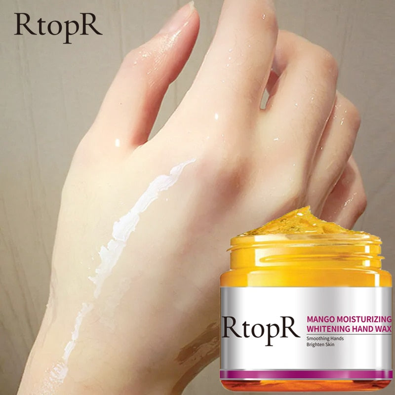 Mango Moisturizing Hand Wax Repair Exfoliating Calluses Acid Anti-Aging Hand cream Treatment Scrub Hand mask - Executive Quality Store