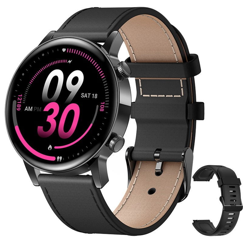 New Bluetooth Call Ladies Smart Watch Women AMOLED 360*360 HD Screen Always Display Watches Custom Dial  SmartWatch For Xiaomi - Executive-Skincare