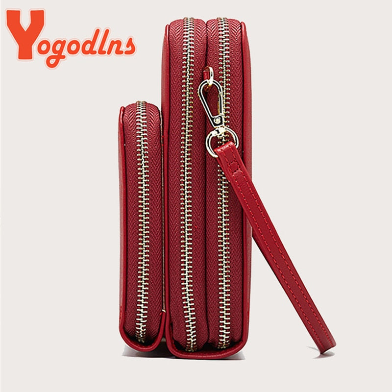 Yogodlns Crossbody Cell Phone Shoulder Bag Cellphone Bag Fashion Daily Use Card Holder Summer Shoulder Bag Small Women Wallet - Executive-Skincare