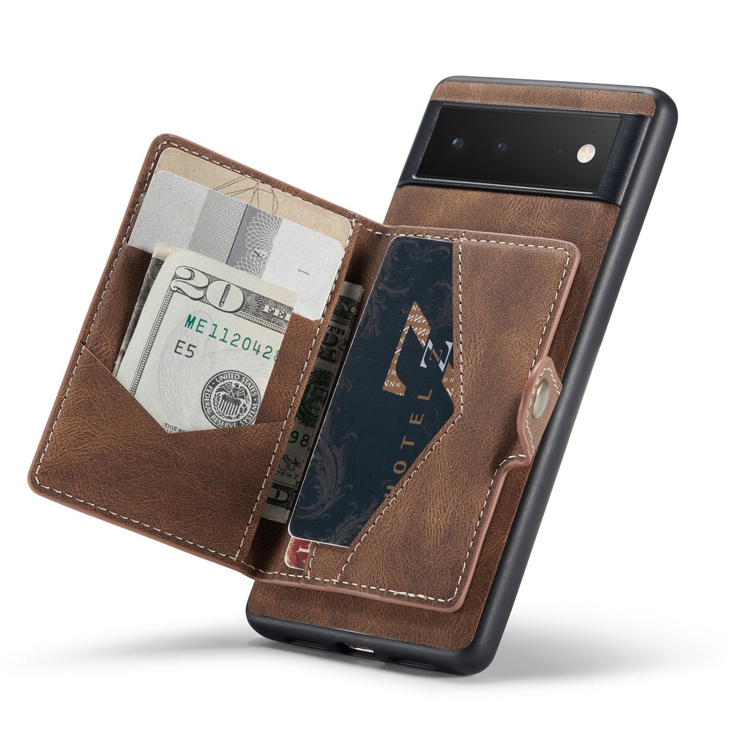 Case For Google Pixel 7 6 Pro Pixel 6 Leather Wallet Card Solt Bag Magnetic case for Google Pixel 5A 5G - Executive-Skincare