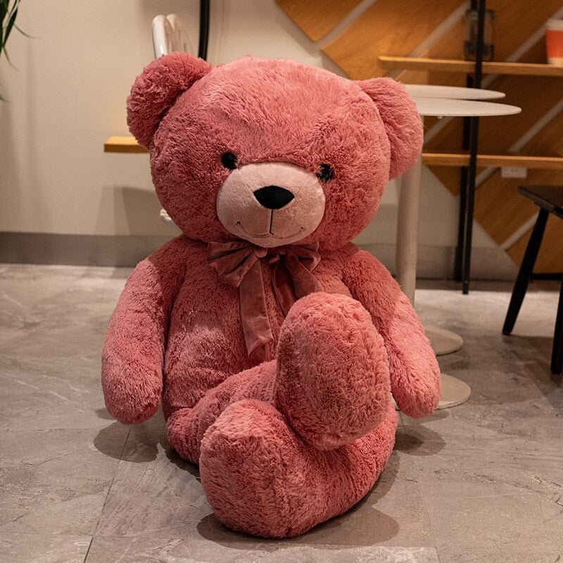 1pc High Quality Giant American Bear Plush Doll Soft Stuffed Animal Teddy Bear Plush Toys Girls Valentine Lover Birthday Gift - Executive-Skincare