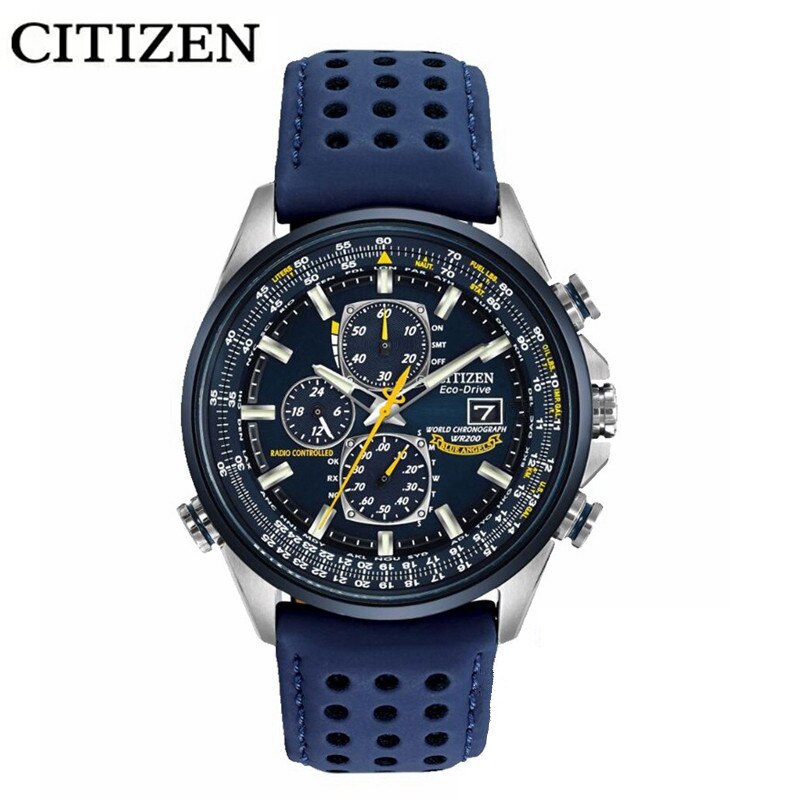 CITIZEN Men Watches Luxury Trend Quartz Clock Luminous Calendar Waterproof Multi Function Fancy Round Automatic Watch Stainless - Executive-Skincare