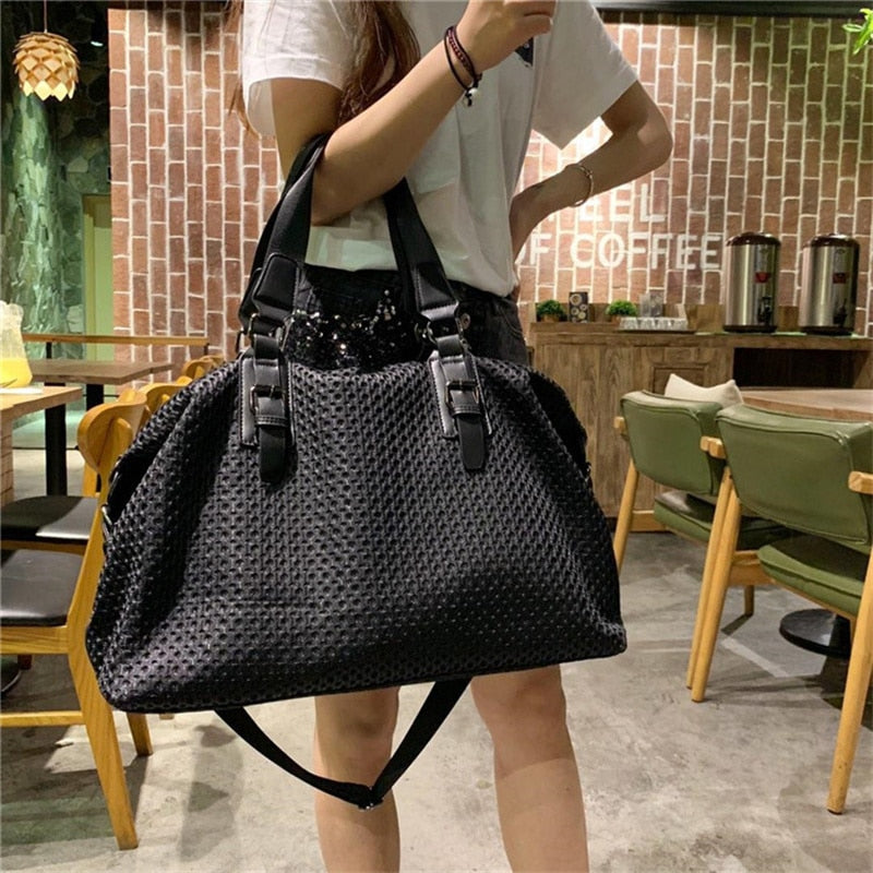 Luxury Designer Brand Handbag Super Large Capacity Travel bag Luggage Ladies Shopper Shoulder Bag Female bags for women Tote Bag - Executive-Skincare