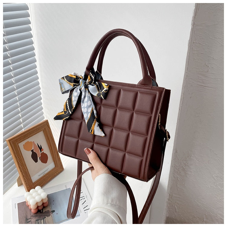 Single Strap Women Handbags Fashion Bags Ladies PU Leather Shoulder Handbag Soft Solid Color Crossbody Bag Casual Ladies Tote - Executive-Skincare