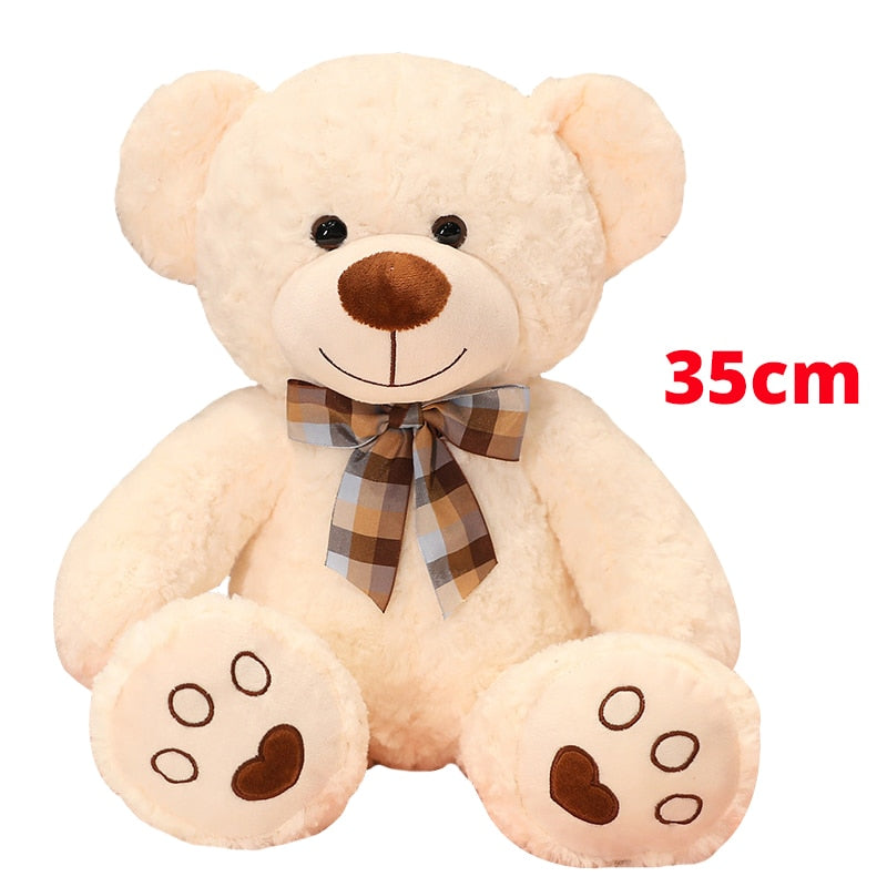 High Quality Cute Plush Teddy Bear Plush Pillow Lovely Bow-Knot Bears Plush Toys Stuffed Soft Animal Dolls Xmas Valentine&#39;s Gift - Executive-Skincare