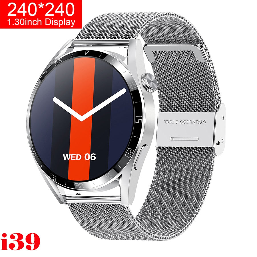 2022 Smart Watch Men Android GT3 1.5 inch Always Display Bluetooth Call IP68 Wateroproof Smartwatch for Men Huawei Xiaomi Iphone - Executive-Skincare