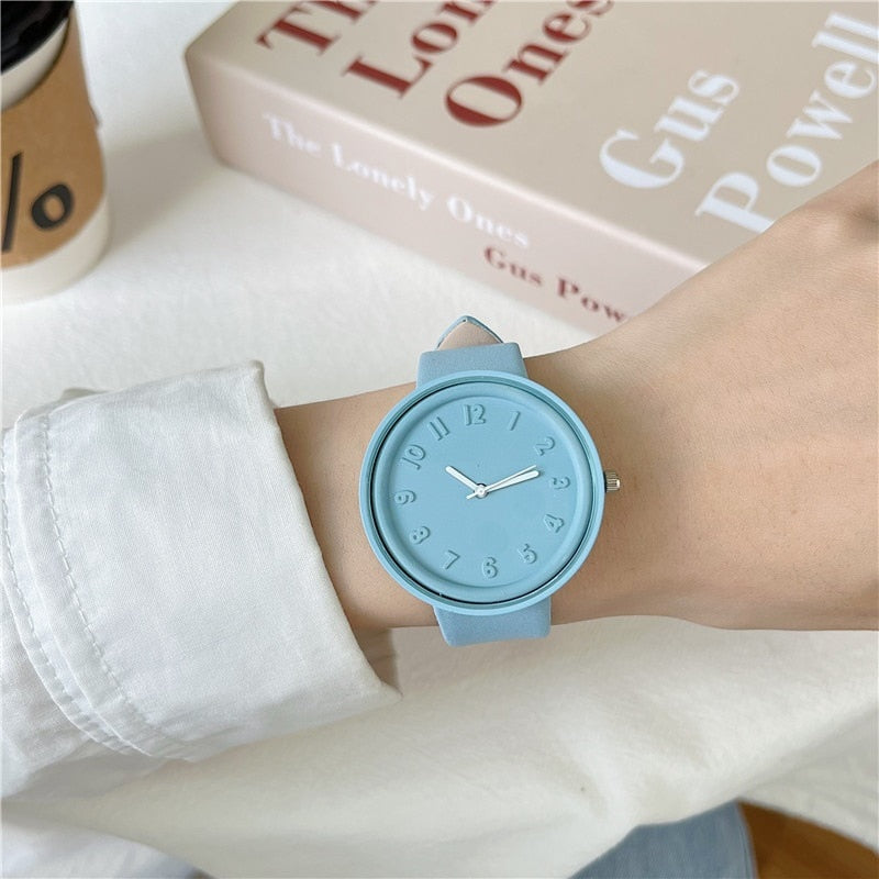 Women&#39;s Watches Brand Sport Style Fashion Ladies Watch Leather Watch Women Girls Female Quartz Wristwatches Montre Femme - Executive-Skincare