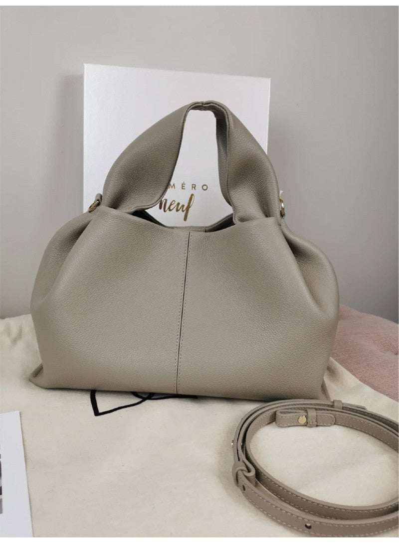 FUNMARDI Fashion Brand Women Handbag Small Bucket Bag Solid Female Crossbody Bag High Quality PU Leather Shoulder Bags WLHB2706 - Executive-Skincare