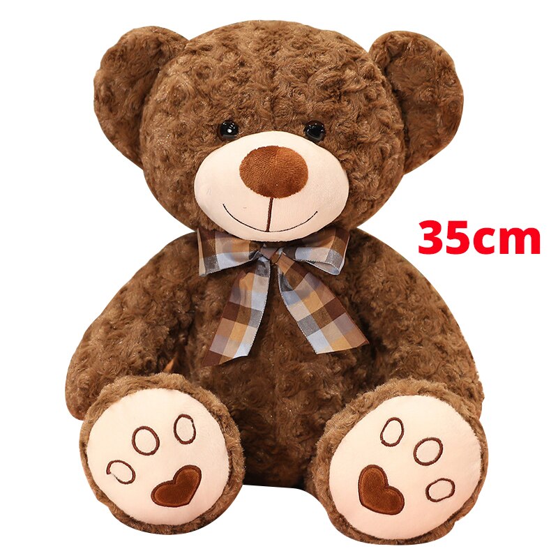 High Quality Cute Plush Teddy Bear Plush Pillow Lovely Bow-Knot Bears Plush Toys Stuffed Soft Animal Dolls Xmas Valentine&#39;s Gift - Executive-Skincare