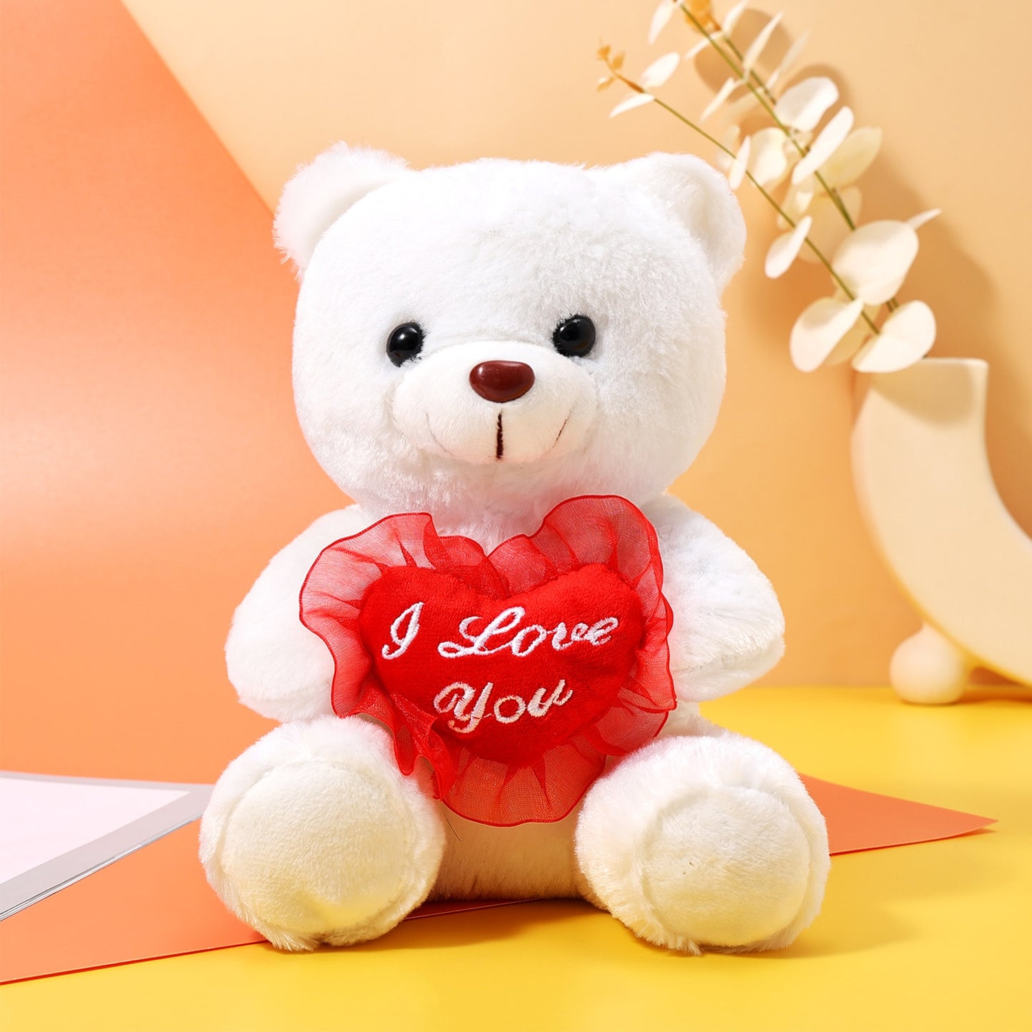 30CM Valentines Day Cute Plush Doll For Children Girlfriend And Wife 22CM LED Glow Teddy Bear Light Up Stuffed Animal Bear New - Executive-Skincare