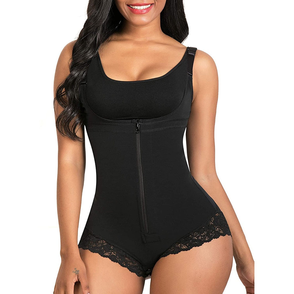 Body Shaper Women Waist Trainer Butt Lifter Slimming Binders Bodysuit Sheath Corset Panties Shapewear - Executive Quality Store