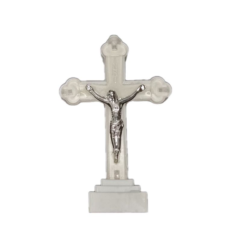 European Home Furnishing church sanctuary lamp night light cross Jesus suffering ornaments gifts jewelry Icon - Executive-Skincare