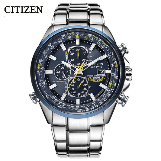 CITIZEN Men Watches Luxury Trend Quartz Clock Luminous Calendar Waterproof Multi Function Fancy Round Automatic Watch Stainless - Executive-Skincare