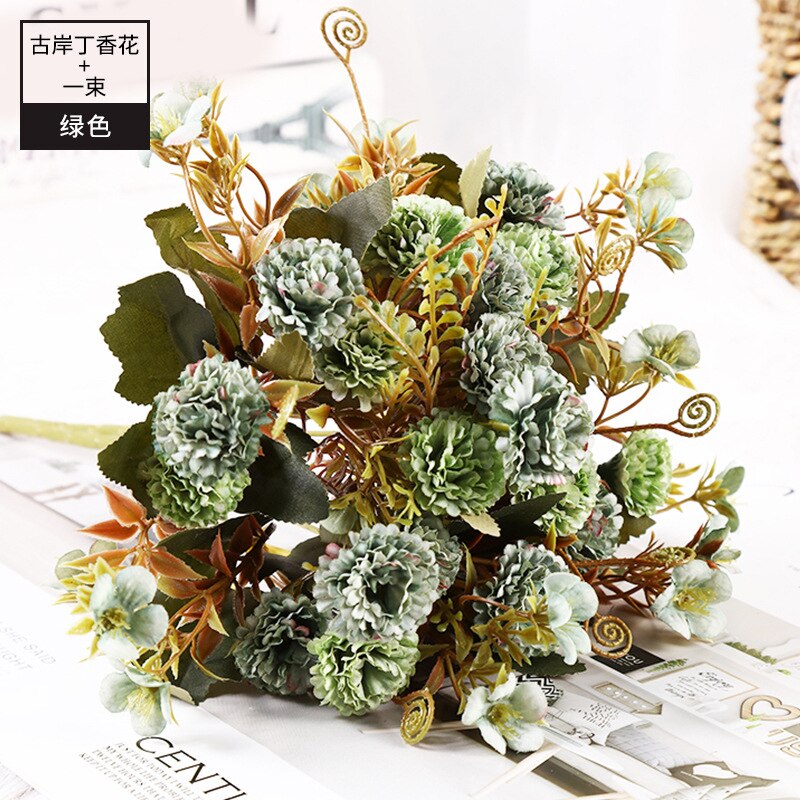 11pcs Bouquet Of DRIED Flowers ROSE Roses Bouquet Of Natural Air Dried Nordic Wind Wedding Home Decoration Valentine&#39;s Day Gift - Executive-Skincare