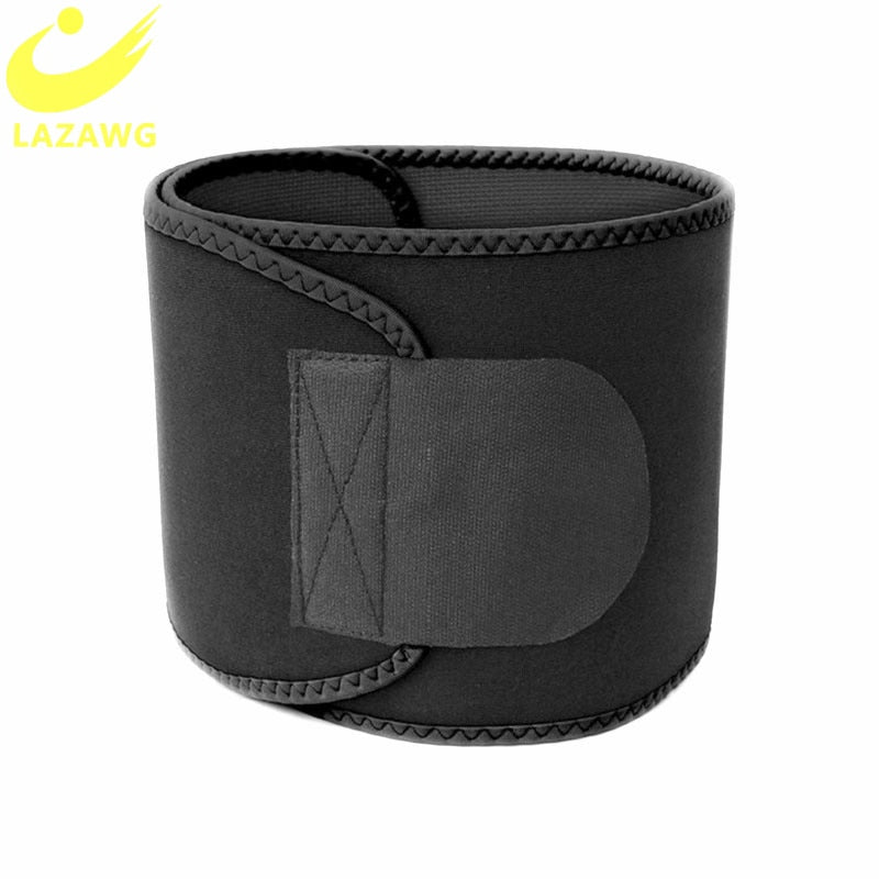 LAZAWG Men Waist Trainer Trimmer Sauna Sweat Belt Belly Corsets  Control Sport Burner Workout Weight Loss Slimming Body Shaper - Executive Quality Store