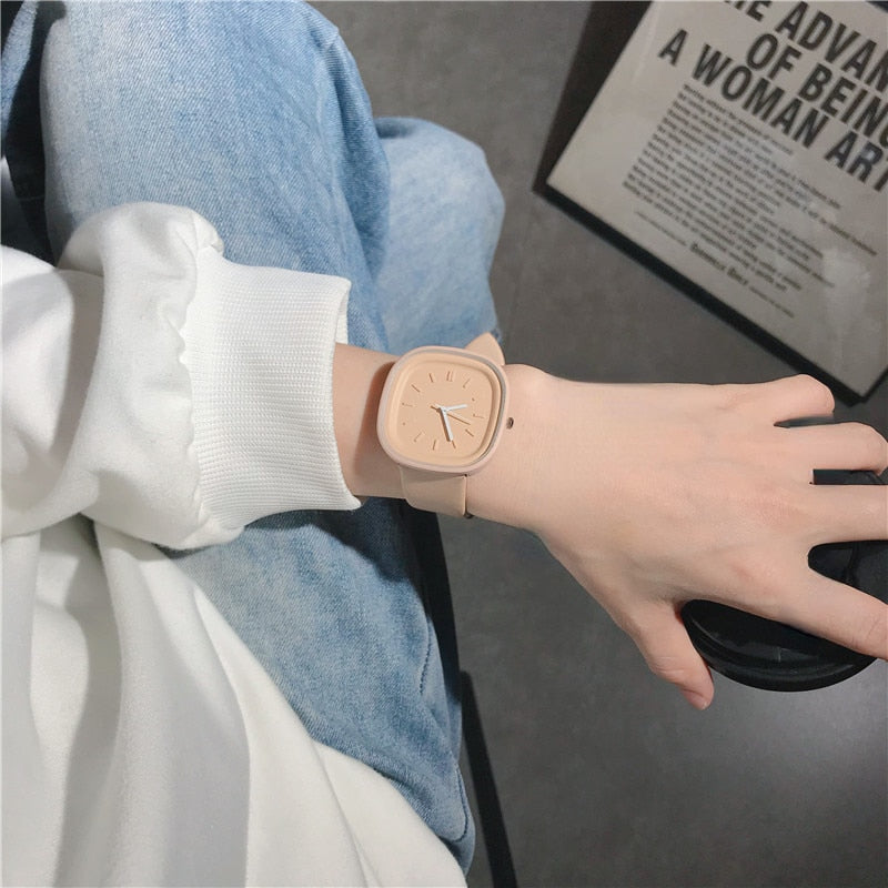 Women&#39;s Watches Brand Sport Style Fashion Ladies Watch Leather Watch Women Girls Female Quartz Wristwatches Montre Femme - Executive-Skincare